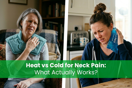 Heat therapy vs cold therapy for neck pain