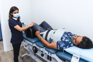 Advanced spinal decompression therapy at Waterfront Physio & Rehab